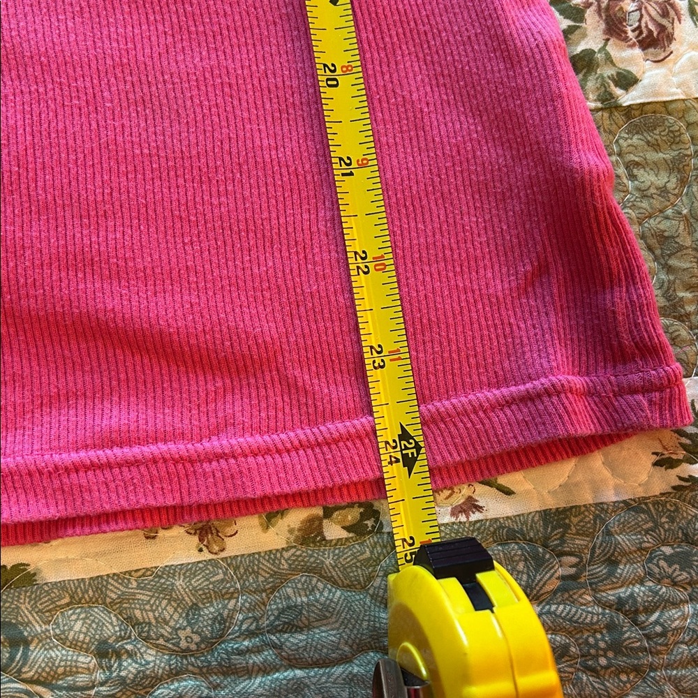 Bright Pink Tank Top(wife beater) - Picture 4 of 4